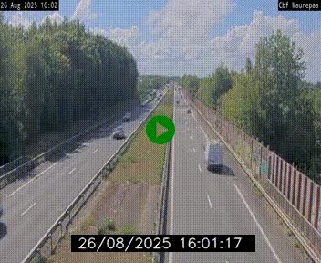 Webcam sur le périphérique de Rennes (N136) à hauteur de Maurepas, au nord de la ville