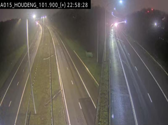 Webcam autoroute Belgique - Houdeng-Goegnies - Jonction E19/E42 direction Tournai/Mons - BK 101.85