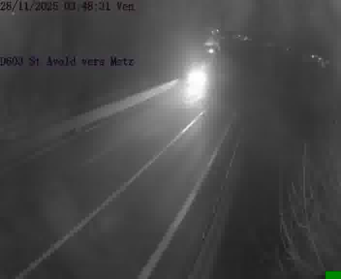 Clone of Webcam sur la D603 située à proximité de Saint-Avold. Vue orientée vers Metz