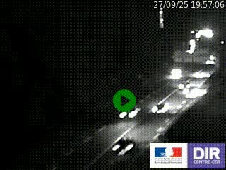 Webcam info trafic à proximité de Vizille sur la N85, au niveau du point de vue du Saut du Moine à Champagnier