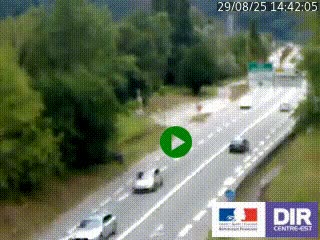 Webcam info trafic à proximité de Vizille sur la N85, au niveau du point de vue du Saut du Moine à Champagnier