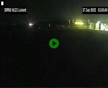 Webcam en périphérie de Chartres sur la N123, à hauteur de Luisant. Vue orientée vers Chartres