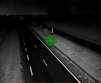 Webcam à hauteur de Vert-en-Drouais sur la N12, en périphérie de Dreux. Vue orientée vers Alençon