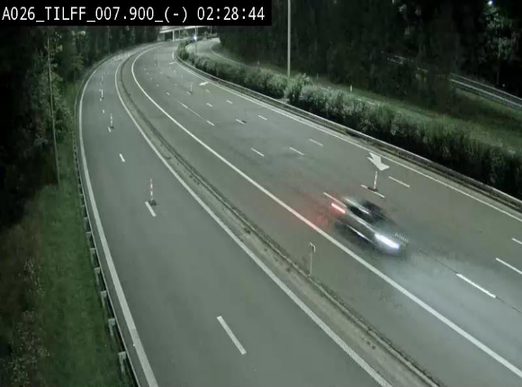 Webcam autoroute A26/E25 à Esneux, en Belgique en direction Luxembourg - BK 7.9