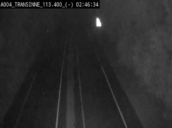 Caméra trafic E411 (A4) - Transinne direction Namur - BK 113.425