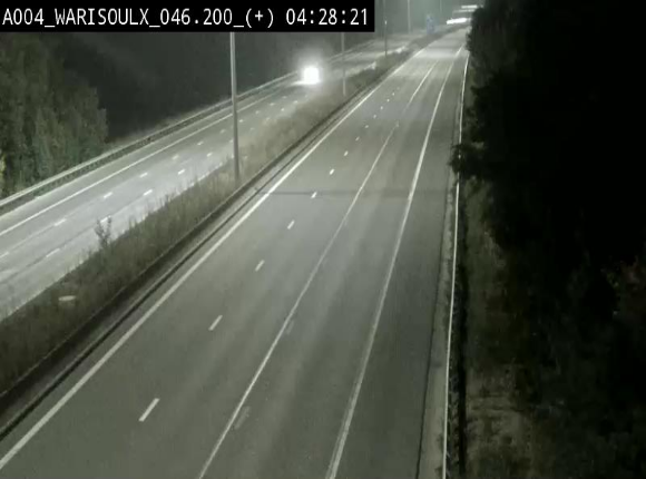 Webcam autoroute Belgique - Warissoulx - E411 - BK 46.2