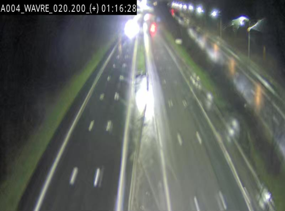 Webcam @ Wavre-sud KP 19.6, A4/E411
