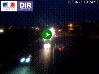 Caméra autoroute à Saint-Etienne (Les Littes) à hauteur du Ikea Saint-Etienne sur l'A72 en direction de Roanne