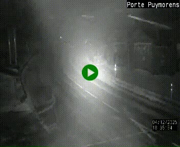 Webcam Col du Puymorens sur N320, en direction de Pas de la Casa (Andorre)