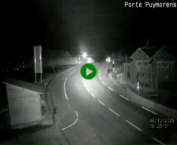 Webcam Col du Puymorens sur N320, en direction de Pas de la Casa (Andorre)