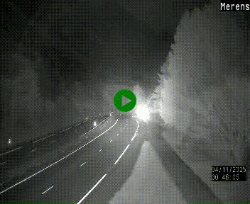 Webcam Ax-les-Thermes sur N20, en direction d'Andorre