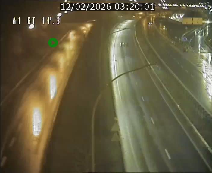 Traffic live webcam Luxembourg Senningerberg - A1 direction Allemagne - BK 11.3