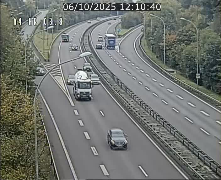 Webcam traffic A4 Luxembourg - BK 3.8 - Leudelange (direction Esch sur Alzette)