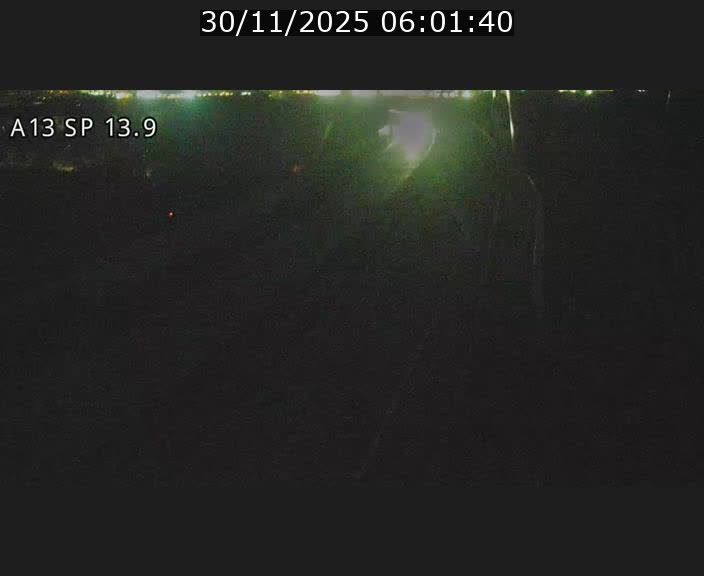 Traffic live webcam Luxembourg Kayl - A13 direction Esch-sur-Alzette/Luxembourg-ville - BK 13.9