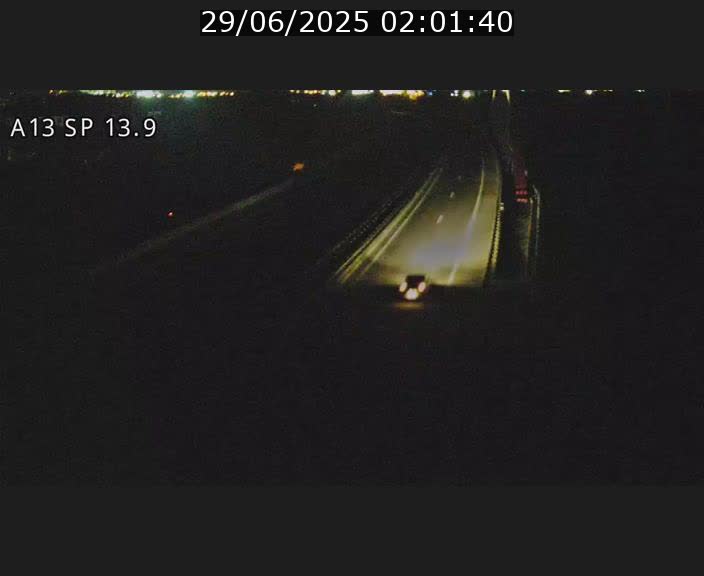Traffic live webcam Luxembourg Kayl - A13 direction Esch-sur-Alzette/Luxembourg-ville - BK 13.9