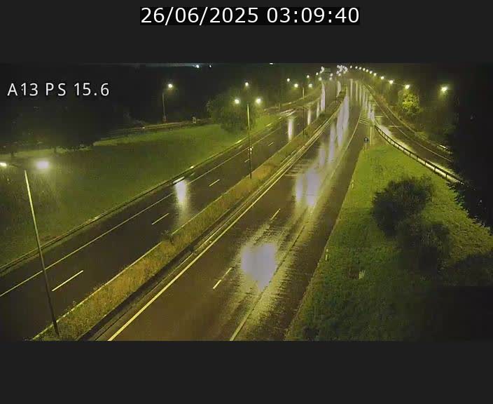 Traffic live webcam Luxembourg Kayl - A13 direction Dudelange - BK 15.6