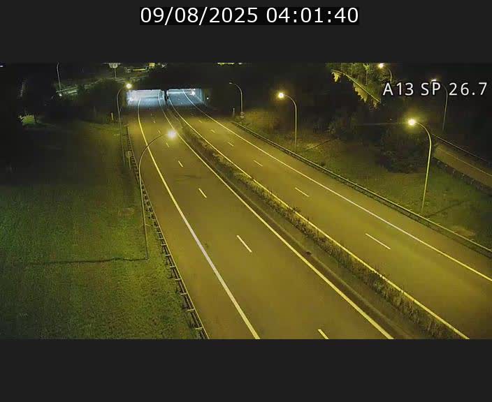 Traffic live webcam Luxembourg Frisange - A13 direction Luxembourg-ville - BK 26.7