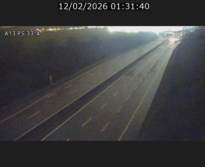 Webcam trafic sur A13 à hauteur de Mondorf-les-Bains en direction d'Altwies