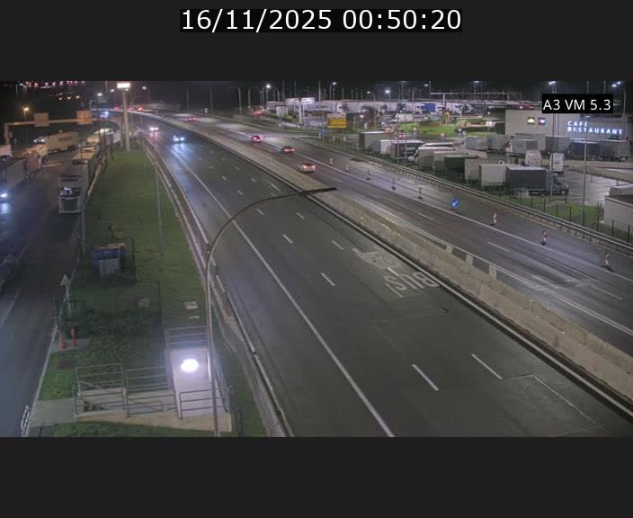 Traffic live webcam Luxembourg Aire de Berchem - A3 - BK 5 - direction France