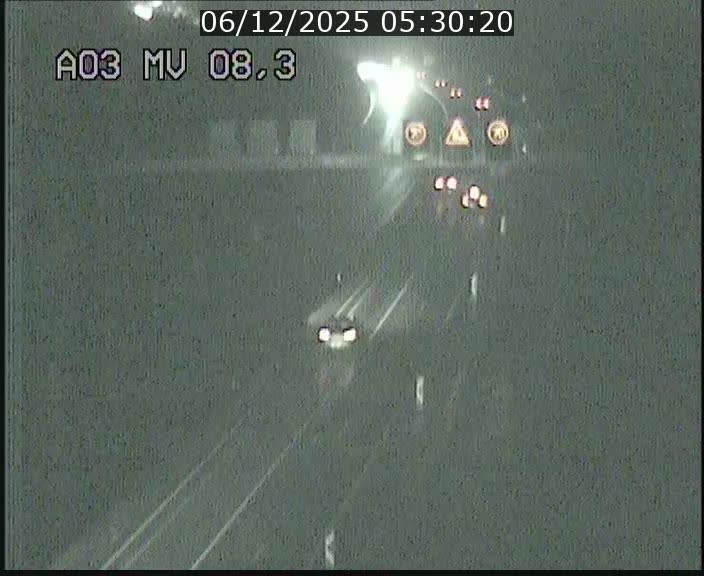 Webcam Autoroute après la Croix de Bettembourg en direction de Luxembourg sur l'A3