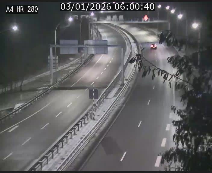 Webcam traffic A4 Luxembourg - BK 0.2 - P+R Bouillon (direction Luxembourg)