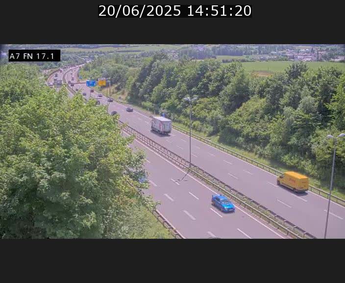 Caméra trafic Luxembourg - A7, Merscherbierg direction Mersch