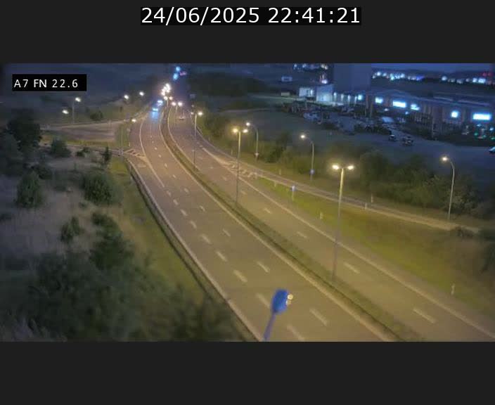 Caméra trafic Luxembourg - A7, Colmar-berg direction Mersch