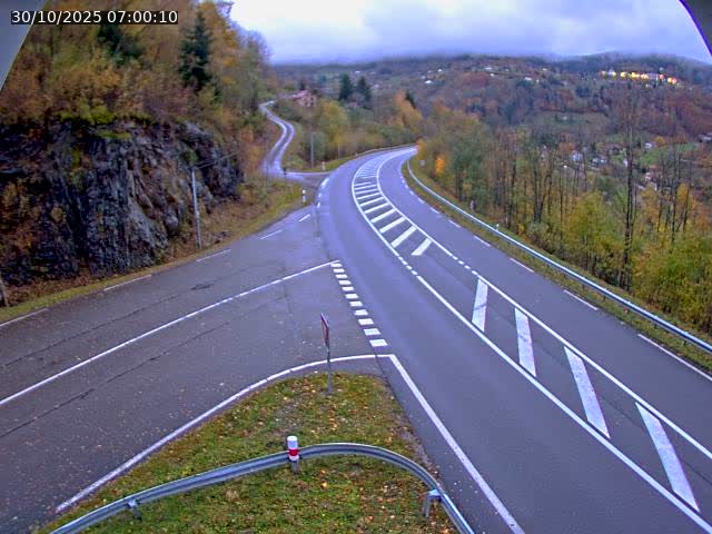 Caméra autoroute France - N66, col du Bussang direction Remiremont