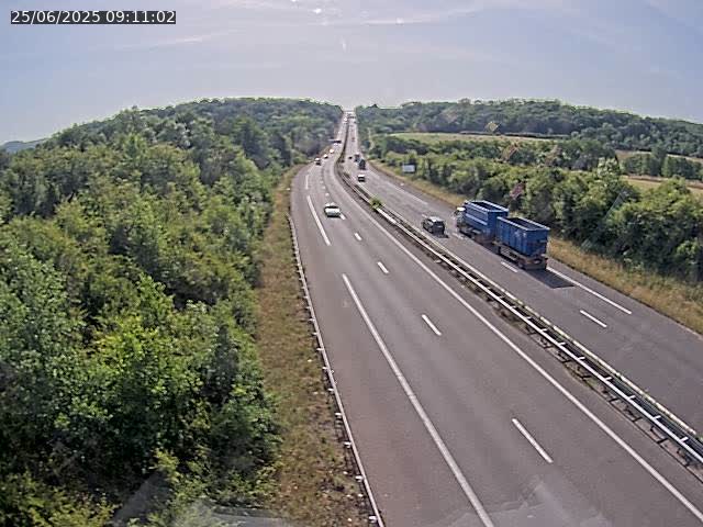 Caméra autoroute France - A33, Saint-Nicolas-de-Port direction Lunéville