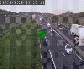 Caméra autoroute A75 à hauteur de Le Crest, en direction de Montpellier