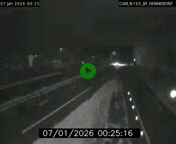 Webcam sur la N165 à hauteur de Hennebont, au nord de Lorient