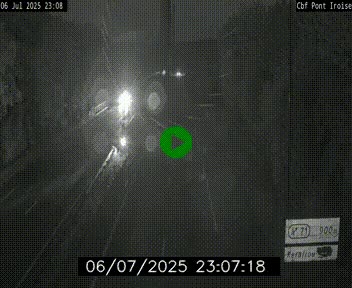 Webcam sur la N165 après le Pont de l'Iroise, à l'entrée de Brest