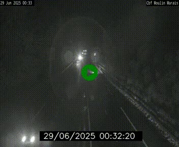 Webcam sur le périphérique de Nantes (N844) entre la Porte de Saint-Luce et la Porte d'Anjou, à l'est de la ville