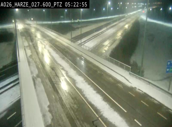 Caméra autoroute Belgique - Sougné-Remouchamps,E25 direction Luxembourg