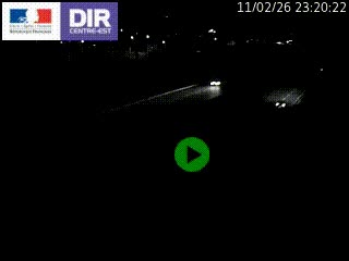 Webcam sur la Nationale 201 à hauteur de la sortie Chambéry-Nord, avant à la jonction entre l'A41 et l'A43, en direction de Lyon