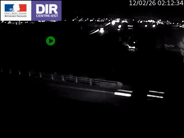 Clone of Caméra de circulation sur A7 à Lyon Perrache vers Marseille, le long du Rhône