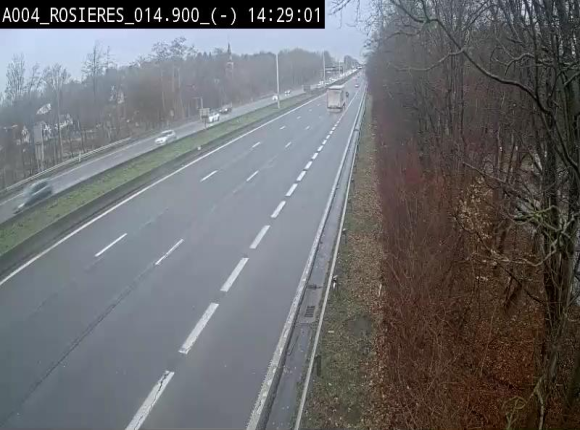 Webcam traffic E411(A4) - BK 14.4 - Rosières