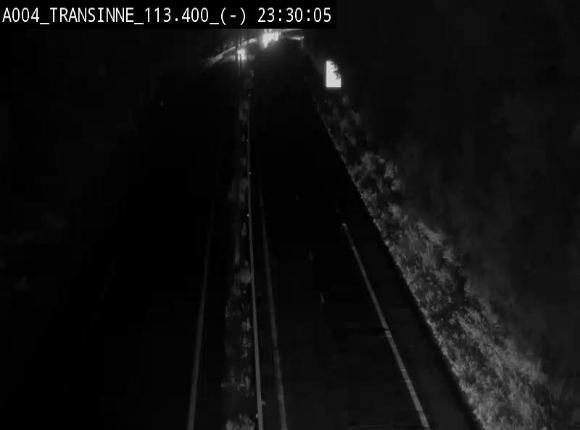 Caméra trafic E411 (A4) - Transinne direction Namur - BK 113.425