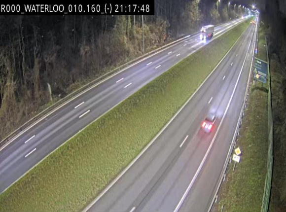 Webcam autoroute Belgique - Waterloo - R0 (ring de Bruxelles) - BK 12.3