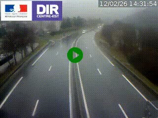 Caméra sur la Nationale 90 (N90) à La Léchère, en direction et à proximité d'Albertville