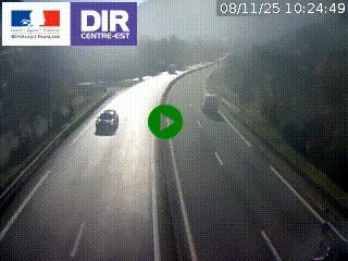 Caméra sur la Nationale 90 (N90) à La Léchère, en direction et à proximité d'Albertville