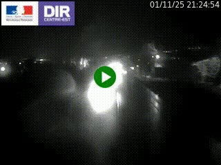 Caméra autoroute à Saint-Etienne (Les Littes) à hauteur du Ikea Saint-Etienne sur l'A72 en direction de Roanne