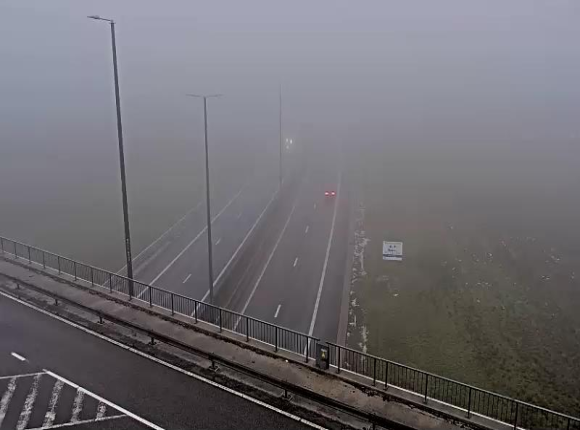 Webcam à la Baraque de Fraiture à la jonction entre l'E25 et la N89 à hauteur de Vielsalm