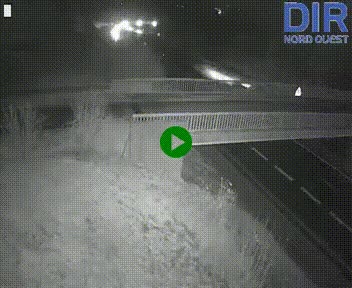 Webcam sur A84 à hauteur de Pont-Farcy, au niveau du pont autoroutier sur la Vire, au sud de Saint-Lô