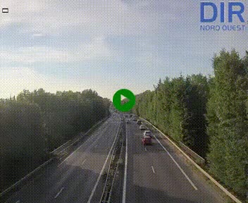 Webcam sur le périphérique de Caen (N814) à l'est de la ville, à Mondeville hauteur de la sortie 2, Presqu'île-Rives de l'Orne, au bout de l'autoroute A13