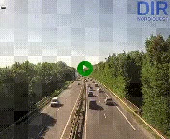 Webcam sur le périphérique de Caen (N814) à l'est de la ville, à Mondeville hauteur de la sortie 2, Presqu'île-Rives de l'Orne, au bout de l'autoroute A13