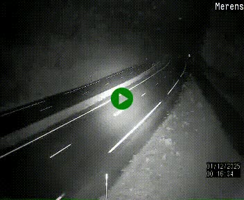 Webcam Ax-les-Thermes sur N20, en direction d'Andorre