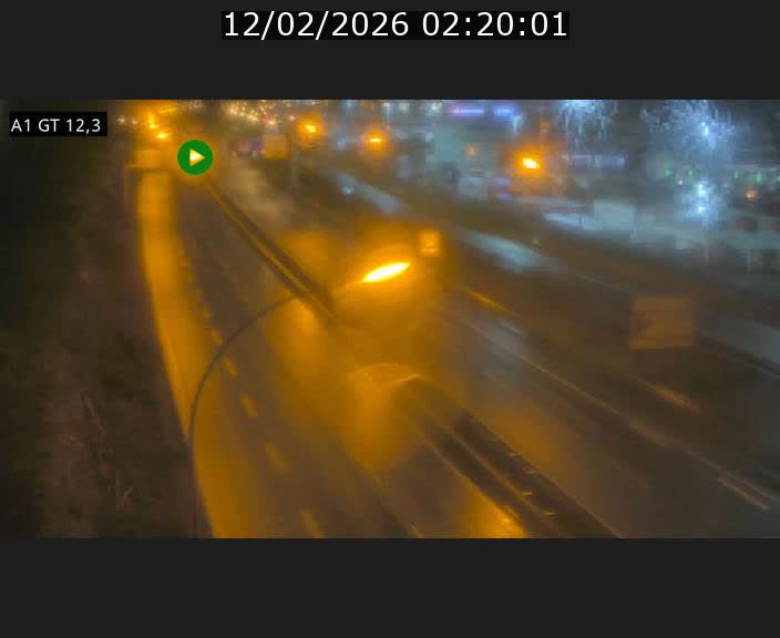 Traffic live webcam Luxembourg Senningerberg - A1 direction Allemagne - BK 12.3