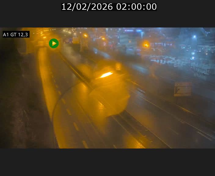 Traffic live webcam Luxembourg Senningerberg - A1 direction Allemagne - BK 12.3