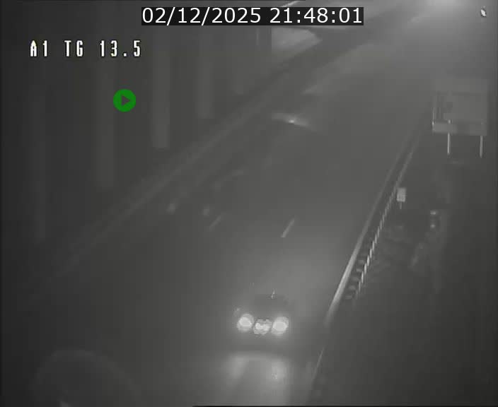 Traffic live webcam Luxembourg Senningen - A1 direction Luxembourg - BK 13.5